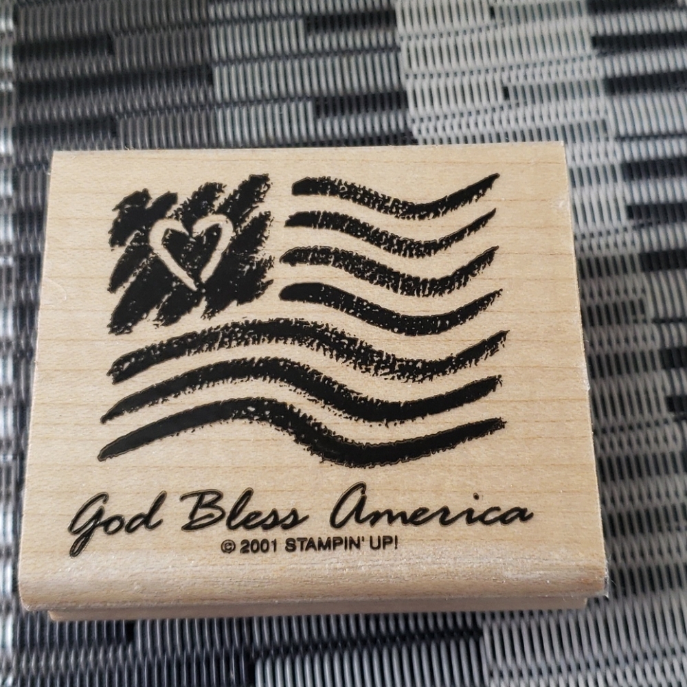 Stampin Up' God Bless America